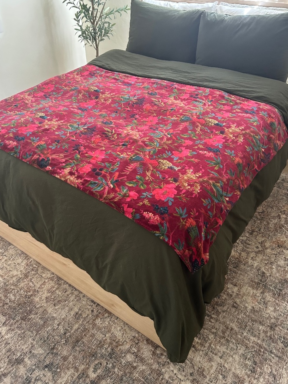 Velvet Throw